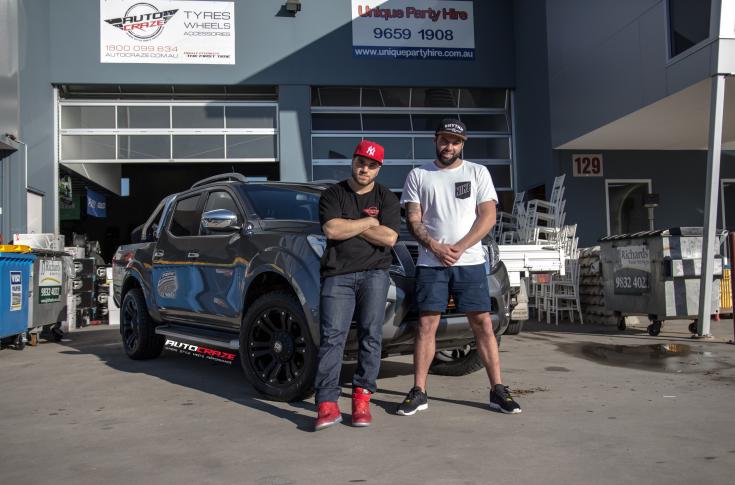 NISSAN NAVARA MONSTER XD MATTE BLACK